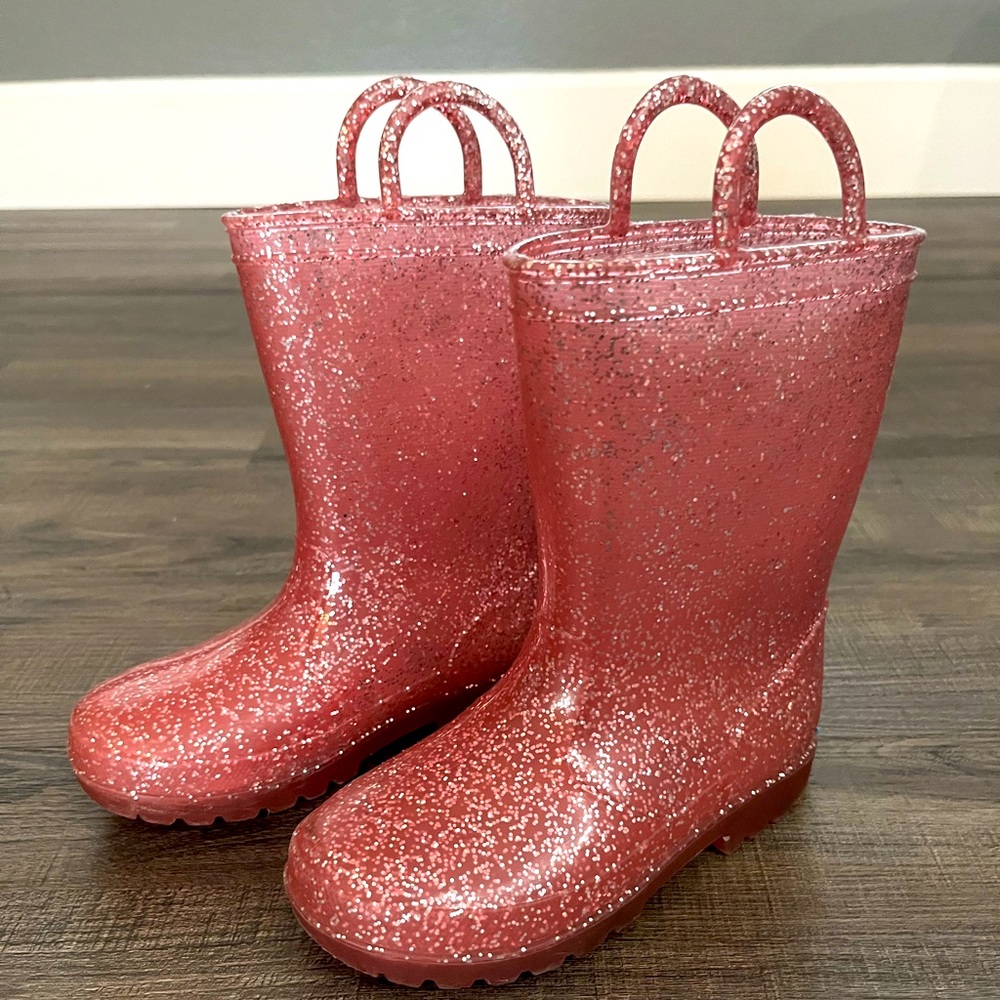 Girls Toddler Size 12 Rain Boots
